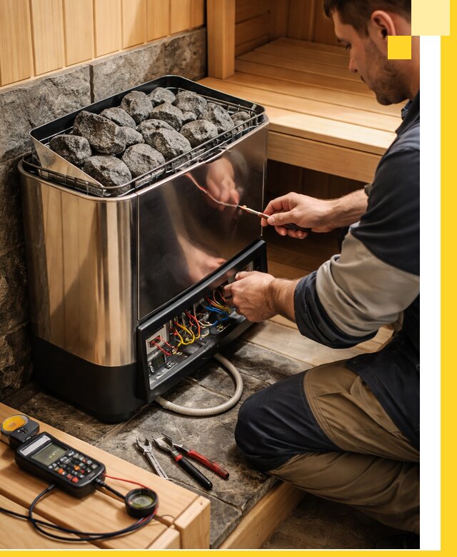 Продажа и установка электрокаменок для саун в Пензе