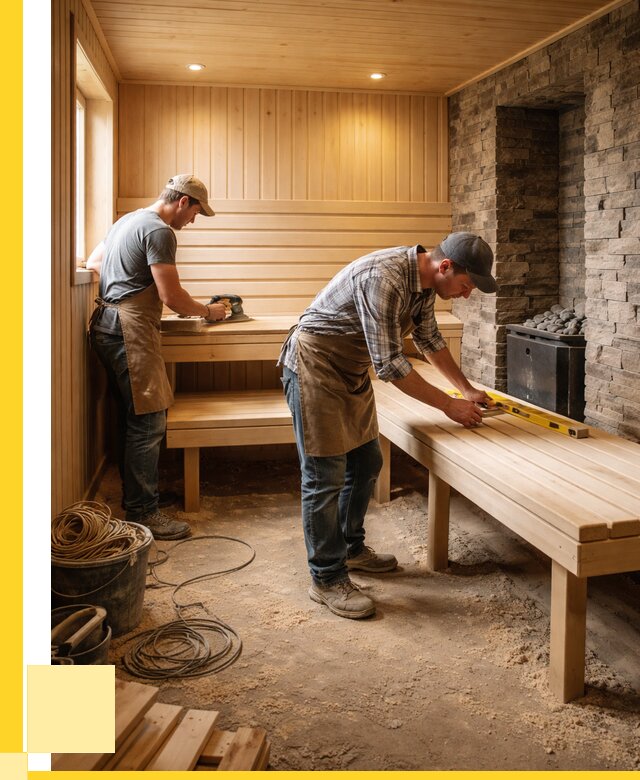 Отделка бани в Пензе: внутренняя отделка от 3080 р. | ЭриданПнз