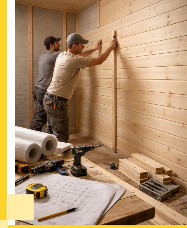 Обшивка бани вагонкой в Пензе от 1232 р., ЭриданПнз