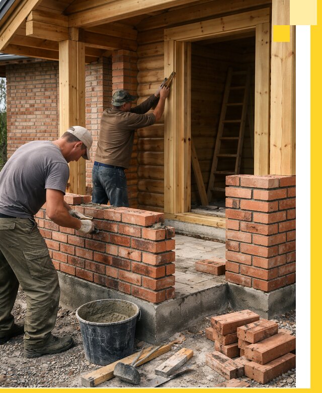 Строительство кирпичных бань под ключ в Пензе с гарантией качества