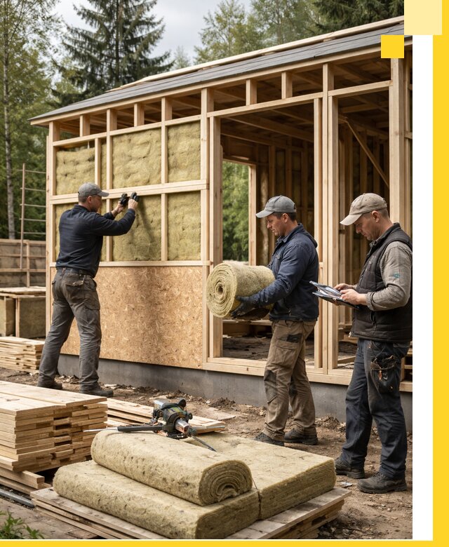 Проектирование и строительство каркасных бань в Пензе под ключ