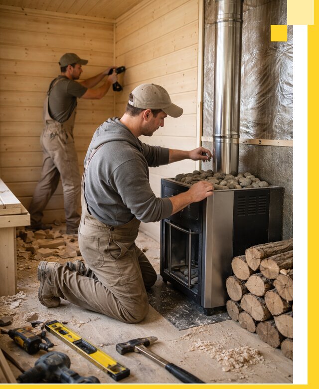 Строительство деревянных бань под ключ в Пензе проекты и монтаж