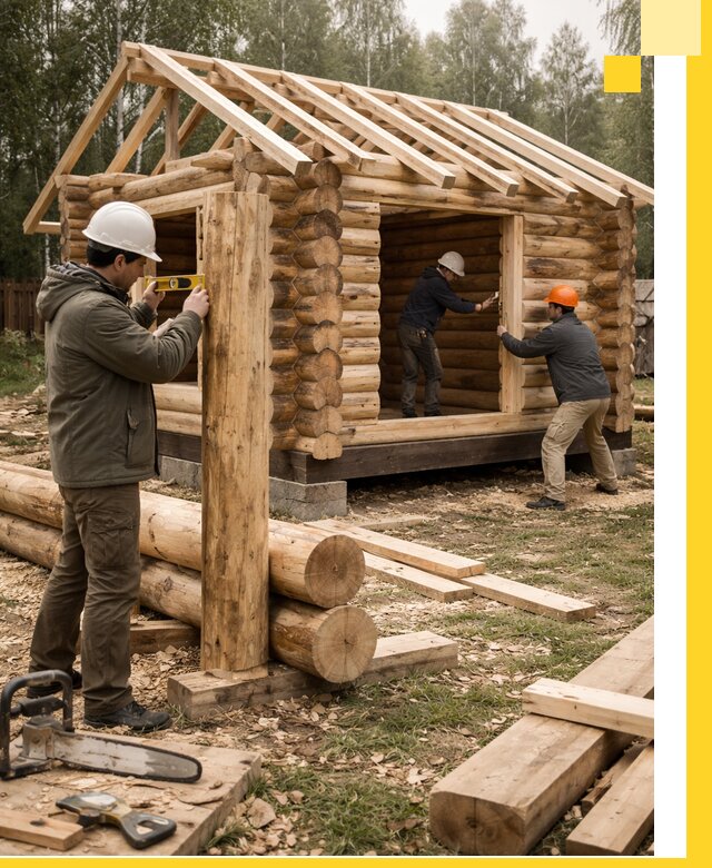 Строительство бань для дачи под ключ в Пензе с доставкой и монтажом