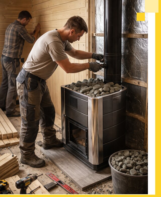 Проектирование и строительство парилок для бани в Пензе под ключ