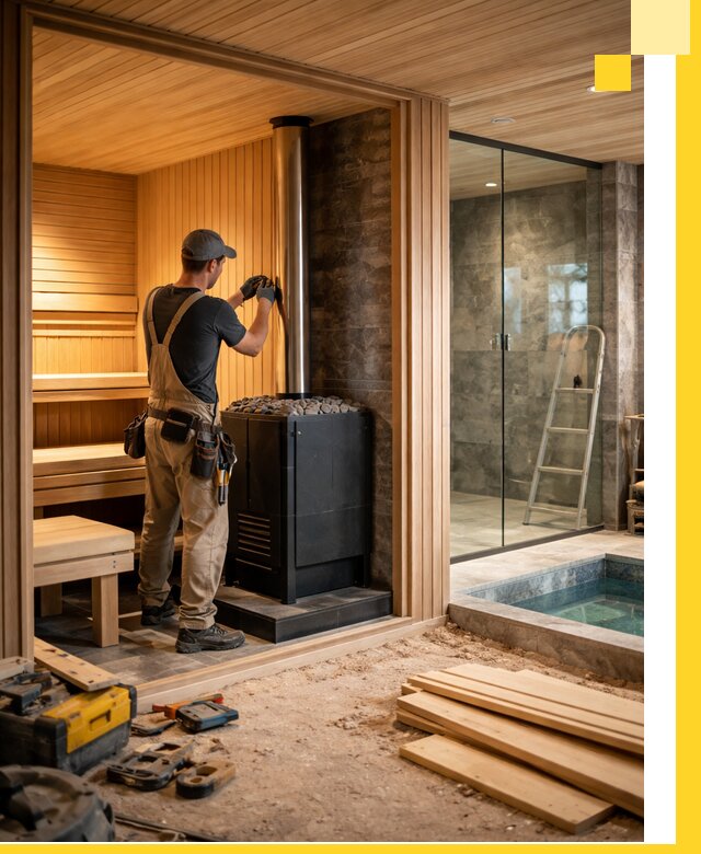 Полное строительство банных комплексов под ключ в Пензе