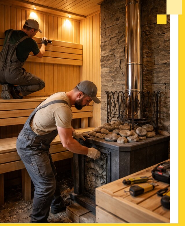 Комплексный дизайн бань, саун и зон отдыха в Пензе