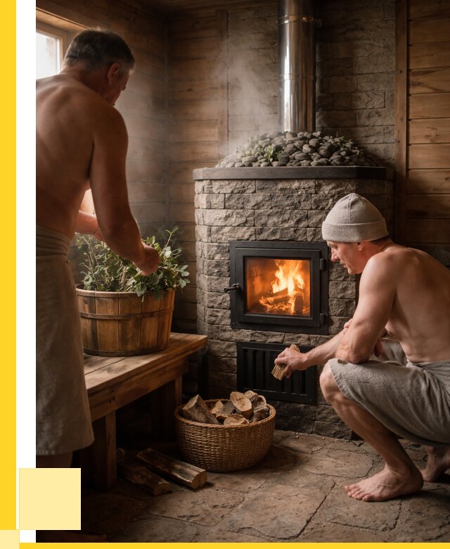 Банные печи под ключ в Пензе от 46193 р. | ЭриданПнз кирпичная