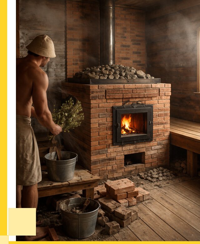 Кирпичные банные печи в Пензе от 92385 р. | ЭриданПнз