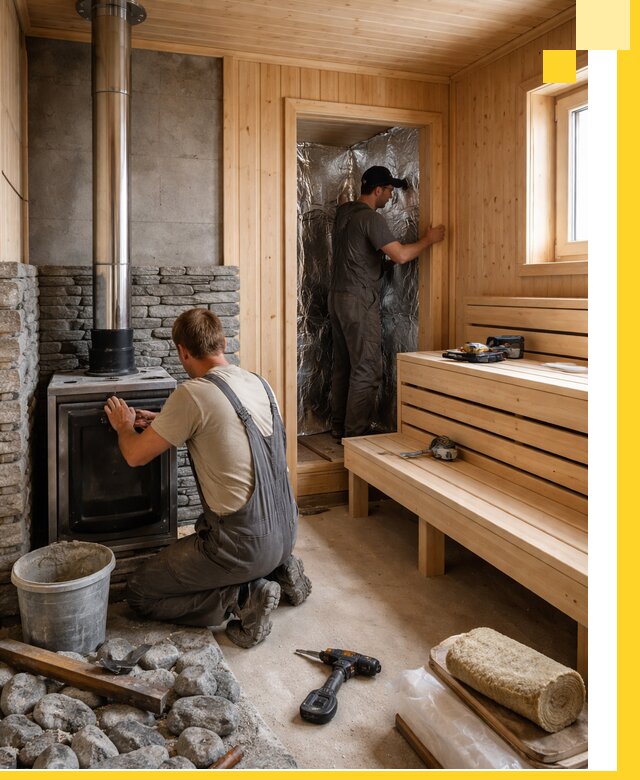 Строительство и изготовление бань под ключ в Пензе