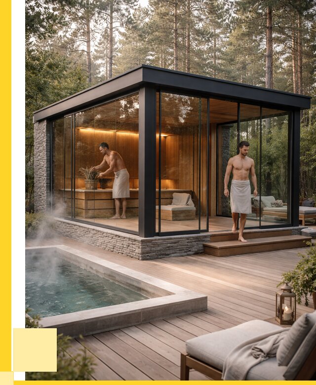 Стеклянные бани и двери в Пензе от 461925 р. | ЭриданПнз