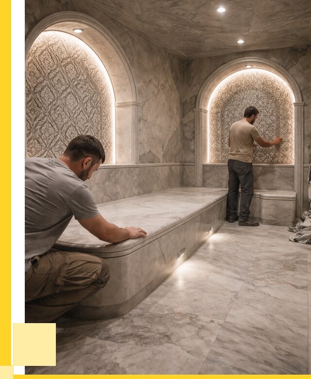 Турецкие бани под ключ в Пензе от 256625 р. | ЭриданПнз