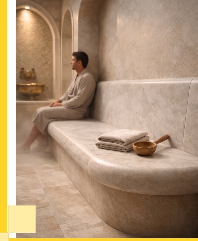 Сиденья для хамама в Пензе под ключ от 12318 р. | ЭриданПнз