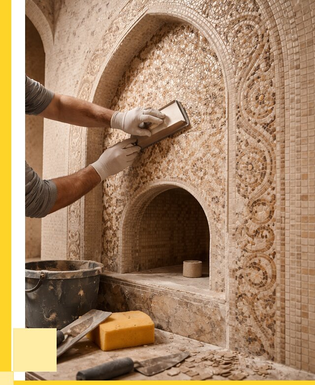 Мозаика для хамама в Пензе под ключ от 5133 р. | ЭриданПнз